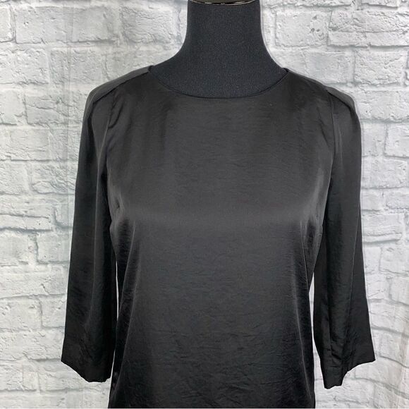 Forever 21 shift dress w/3/4 sleeves knee length
black size small - Picture 3 of 11